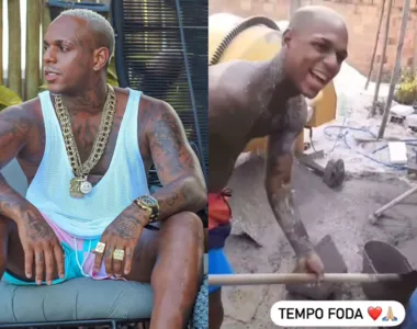 Artista ajudou a 'bater a laje' de um amigo