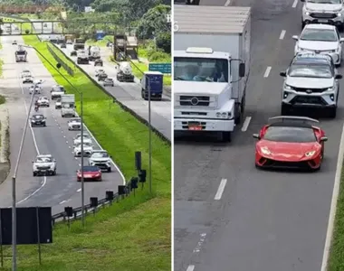 Veículo circulava na rodovia com várias irregularidades de trânsito