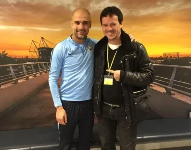 Guardiola e Fernando Diniz