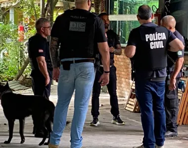 Polícia Civil cumpriu o mandado de busca e apreensão