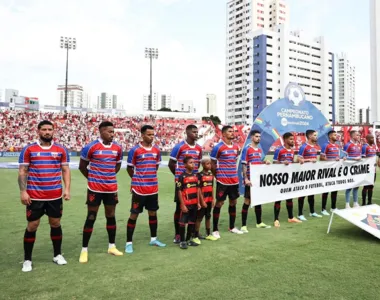 Torcida do Sport lotou a área destinada aos visitantes no Clássico dos Clássicos