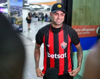 Luan demonstrou felicidade ao cegar na Bahia