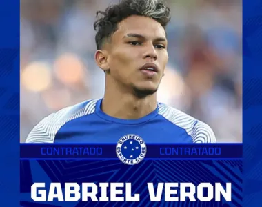 Gabriel Veron é o primeiro reforço do clube mineiro para a próxima temporada
