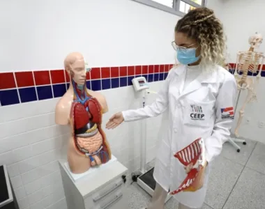 São 40 cursos técnicos ofertados, dentre eles, enfermagem