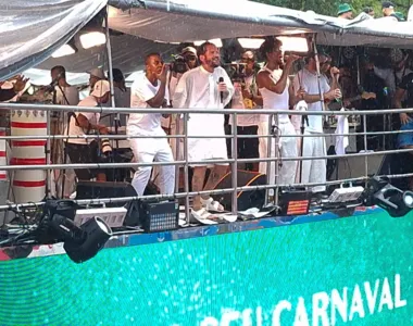 Saulo durante participação no Campo Grande