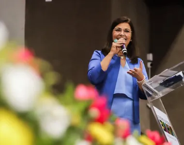 Secretária Adélia Pinheiro discursou no evento