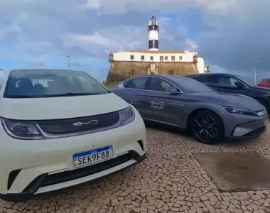 BYD vende carros elétricos na Bahia