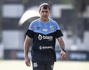 Fábio Carille hoje comanda o Santos
