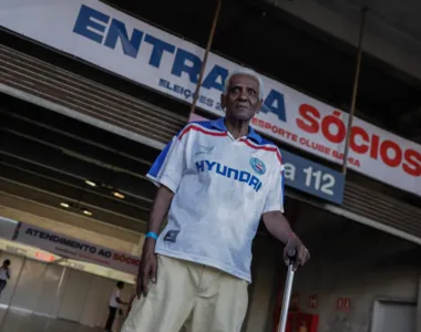 Antônio Brito, aos 83 anos, fez questão de ir votar