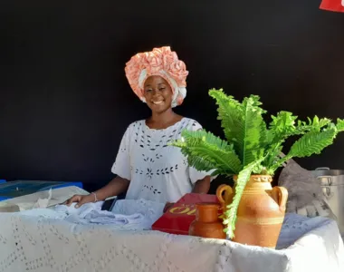 Baiana de acarajé Mariana de Assis