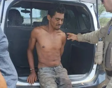 Autor do duplo homicídio foi preso em flagrante pela PM