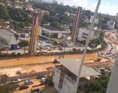 Local onde ocorreu o rompimento