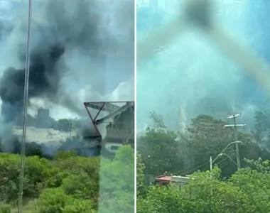Incêndio foi registrado nesta sexta-feira (15), no bairro de Stiep, em Salvador