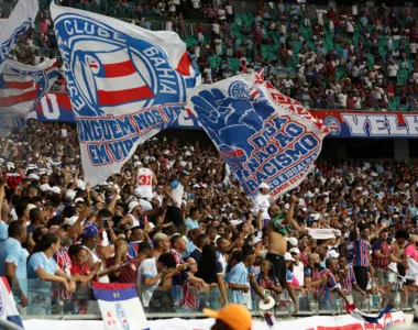Torcida do Bahia na Arena Fonte Nova