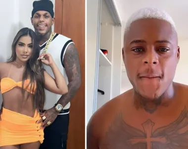 O cantor Oh Polêmico namora com a ex de Zé Paredão, Natalya Nery