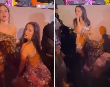 Juliette e Bruna Marquezine estão passando o fim de ano juntas