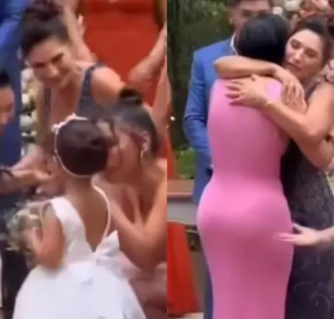 Imagem ilustrativa da imagem Após briga e fim da dupla, Simone e Simaria se reencontram em festa