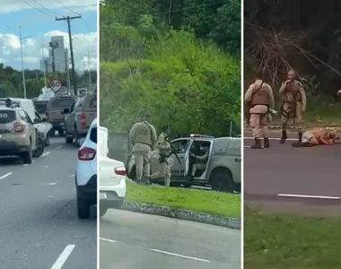 Assaltantes foram 'pegos' pelas guarnições da PM