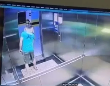 Homem apertou a bunda da nutricionista no elevador