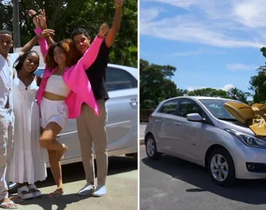 Lore Souza deu um carro de presente para Bruna Barreto