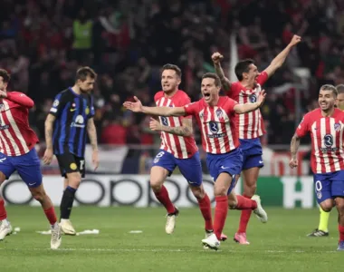 Atlético de Madrid eliminou a Inter de Milão da Liga dos Campeões