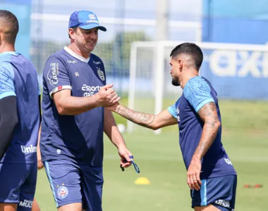 Rogério Ceni ministrou atividades táticas