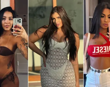 Luise Barros, Camilla Nascimento e Vitória Caroline são blogueiras de Salvador