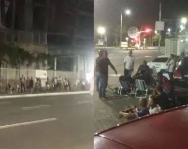 Torcedores madrugam em fila para garantir vaga para Sócio do Bahia