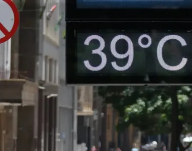 Termômetros vão registrar temperaturas elevadas