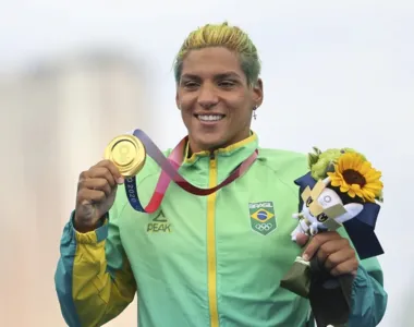 Ana Marcela ganhou ouro olímpico em Tóquio