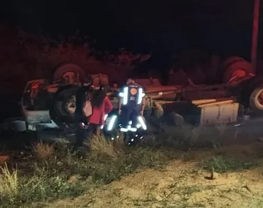 O motorista morreu no local do acidente