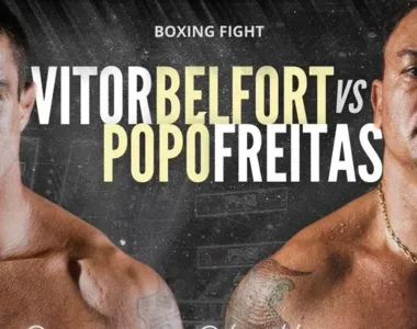 Os fãs vem se empolgando com a ideia de uma luta entre Vitor Belfort e Popó