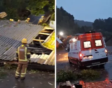 Outra vítima não resistiu aos ferimentos e morreu no local