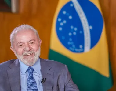 Lula durante entrevista no SBT