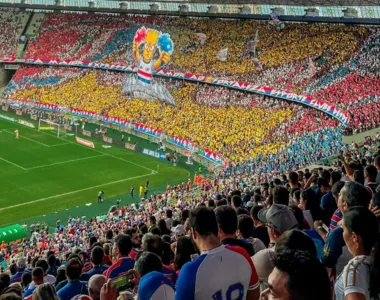 Torcida lotou a Arena Castelão