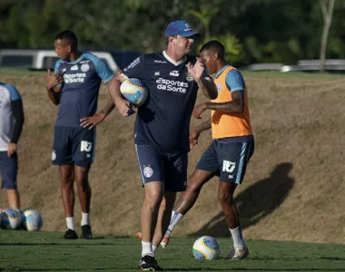 Penúltima atividade em campo foi um treino coletivo