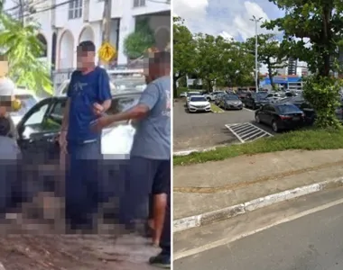 Uma tentativa de assalto deixou um homem cheio de traumas nesta terça-feira (9)