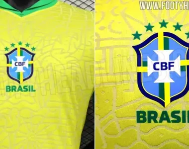 Novo uniforme da seleção brasileira terá escudo no meio estreia nesta data Fifa