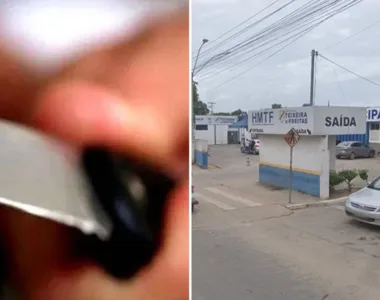 O homem, de 40 anos, supostamente esfaqueou uma colega de trabalho na cidade do extremo sul baiano