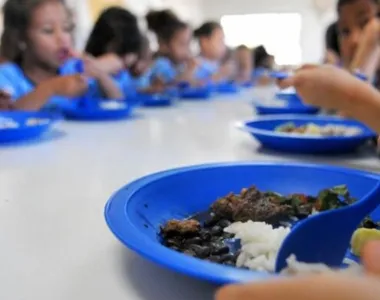 No momento do acidente, a vítima estava lanchando bolo com iogurte na creche