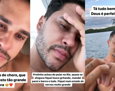 Marido do influenciador, Lucas Guimarães contou detalhes do momento nas redes sociais nesta quinta-feira (16)