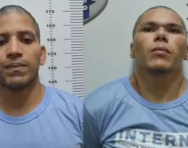 A dupla de foragidos está sendo procurada pela polícia há um mês