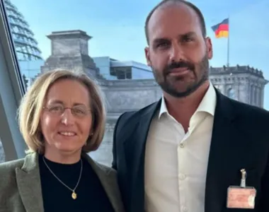 Eduardo elogiou neta de ex-ministro de Hitler