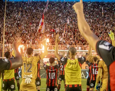 Vitória mantém invencibilidade de 19 jogos no Barradão