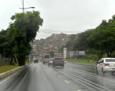 Chuva caiu com força em Salvador