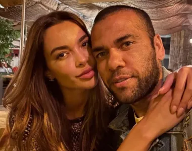 Daniel Alves e Joana Sanz juntos