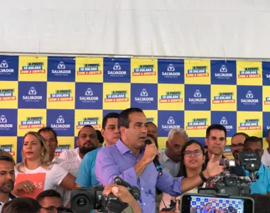 Bruno Reis discursou durante evento em Periperi