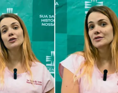 Marcela Mc Gowan se voluntariou para ajudar o RS