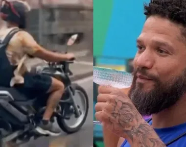 O motoboy foi o sétimo eliminado do BBB 24