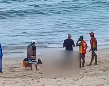Mergulhador foi encontraado morto na faixa de areia